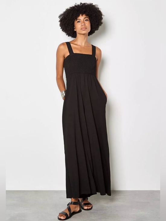 APRICOT Dresses & Skirts - Apricot 🍑 - Smoked Easy Jersey Slub Jumpsuit